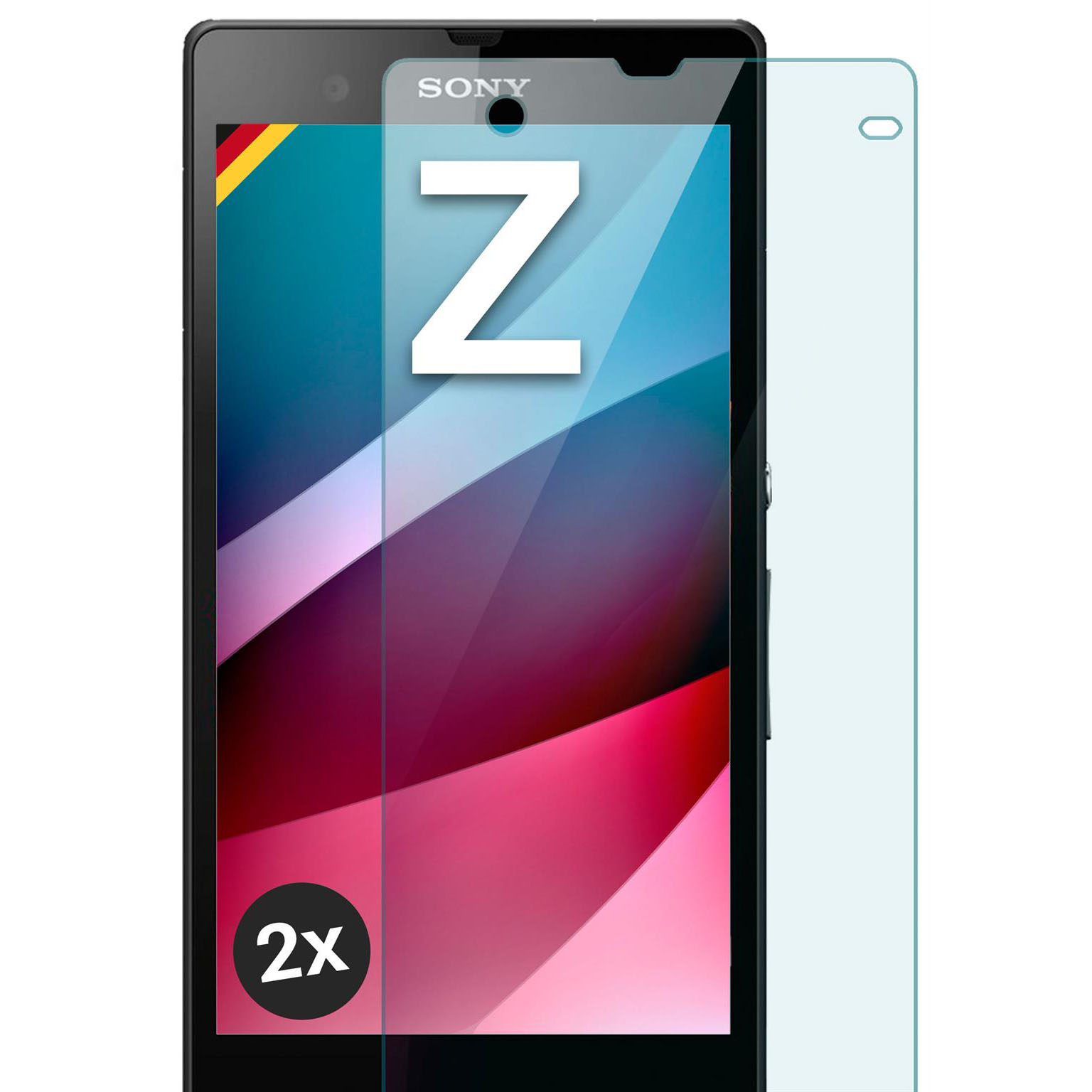 moex ShockProtect Sony Xperia Z Panzerglas Klar – undefined