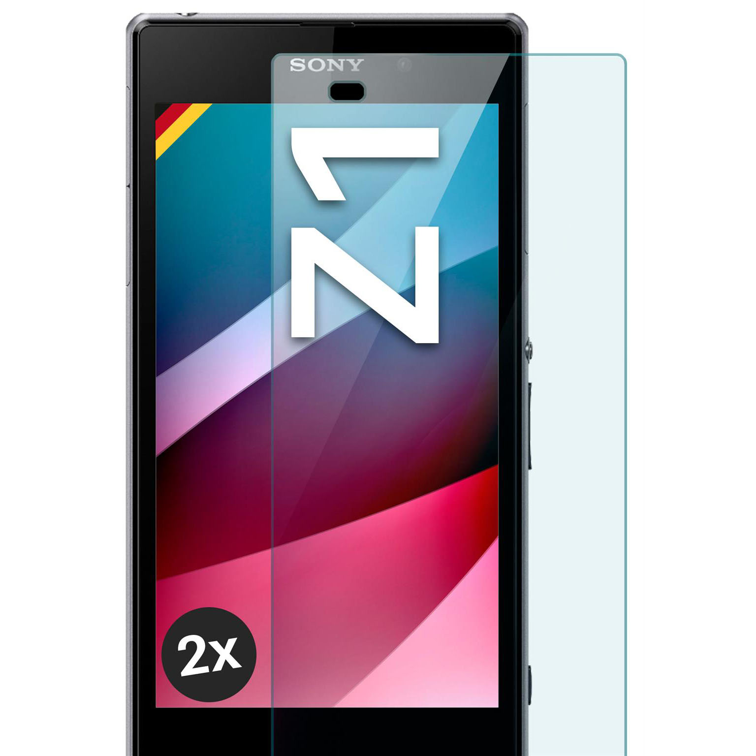 moex ShockProtect Sony Xperia Z1 Panzerglas Klar – undefined