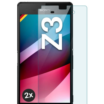 moex ShockProtect Sony Xperia Z3 Panzerglas Klar – 2er Set