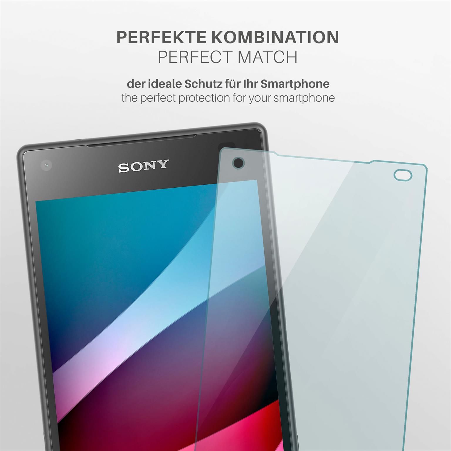 moex ShockProtect Sony Xperia Z5 Compact Panzerglas Klar – Weiteres Produktbild 3 moex ShockProtect Sony Xperia Z5 Compact Panzerglas Klar – Weiteres Produktbild 3