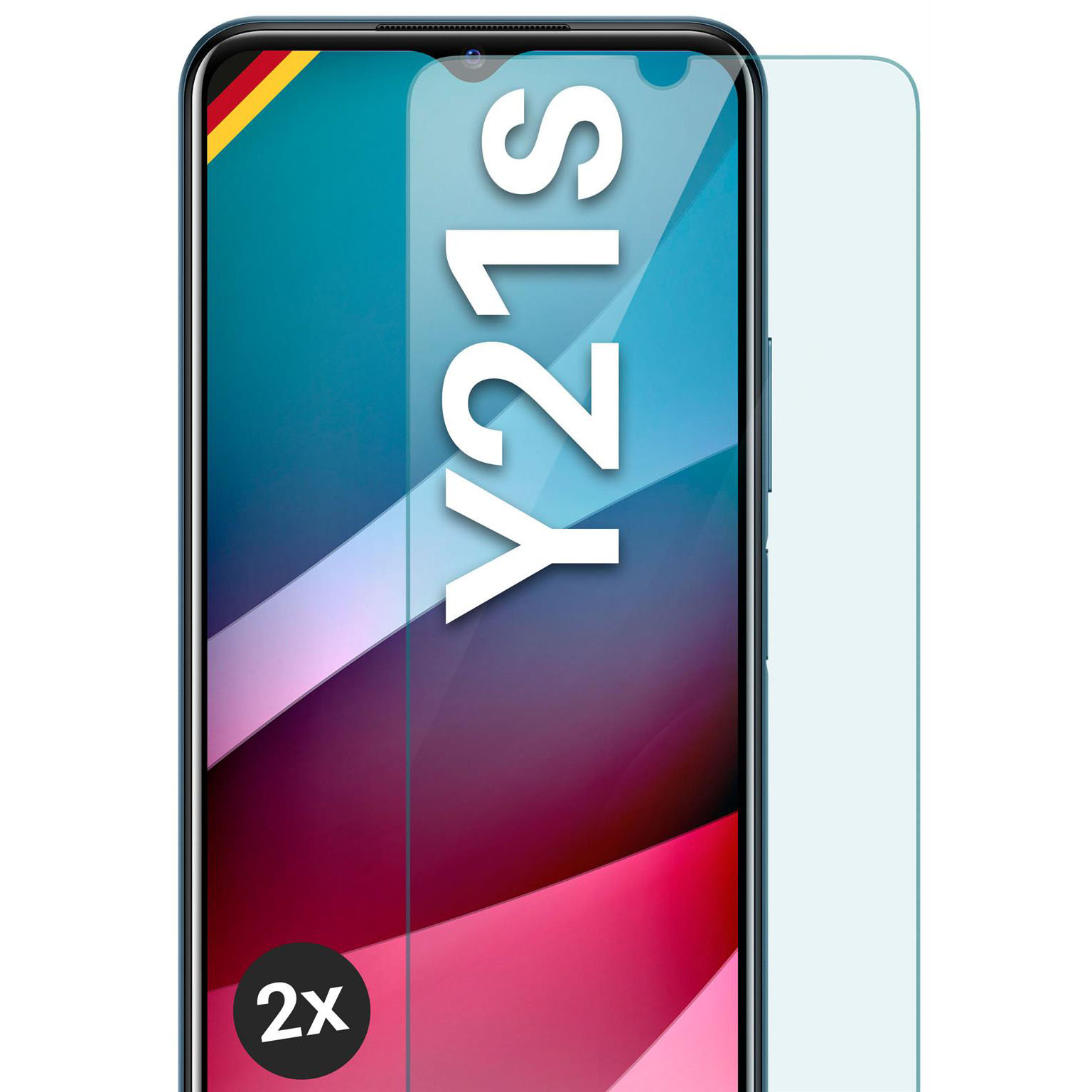 moex ShockProtect vivo Y21s Panzerglas Klar – undefined