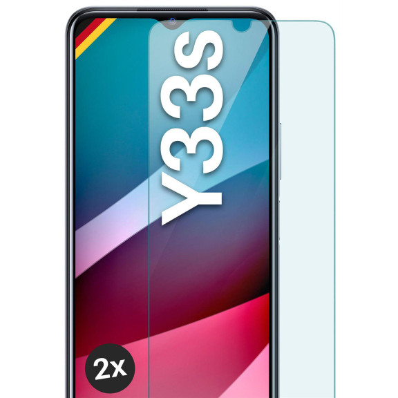 moex ShockProtect vivo Y33s Panzerglas Klar – Weiteres Produktbild 1
