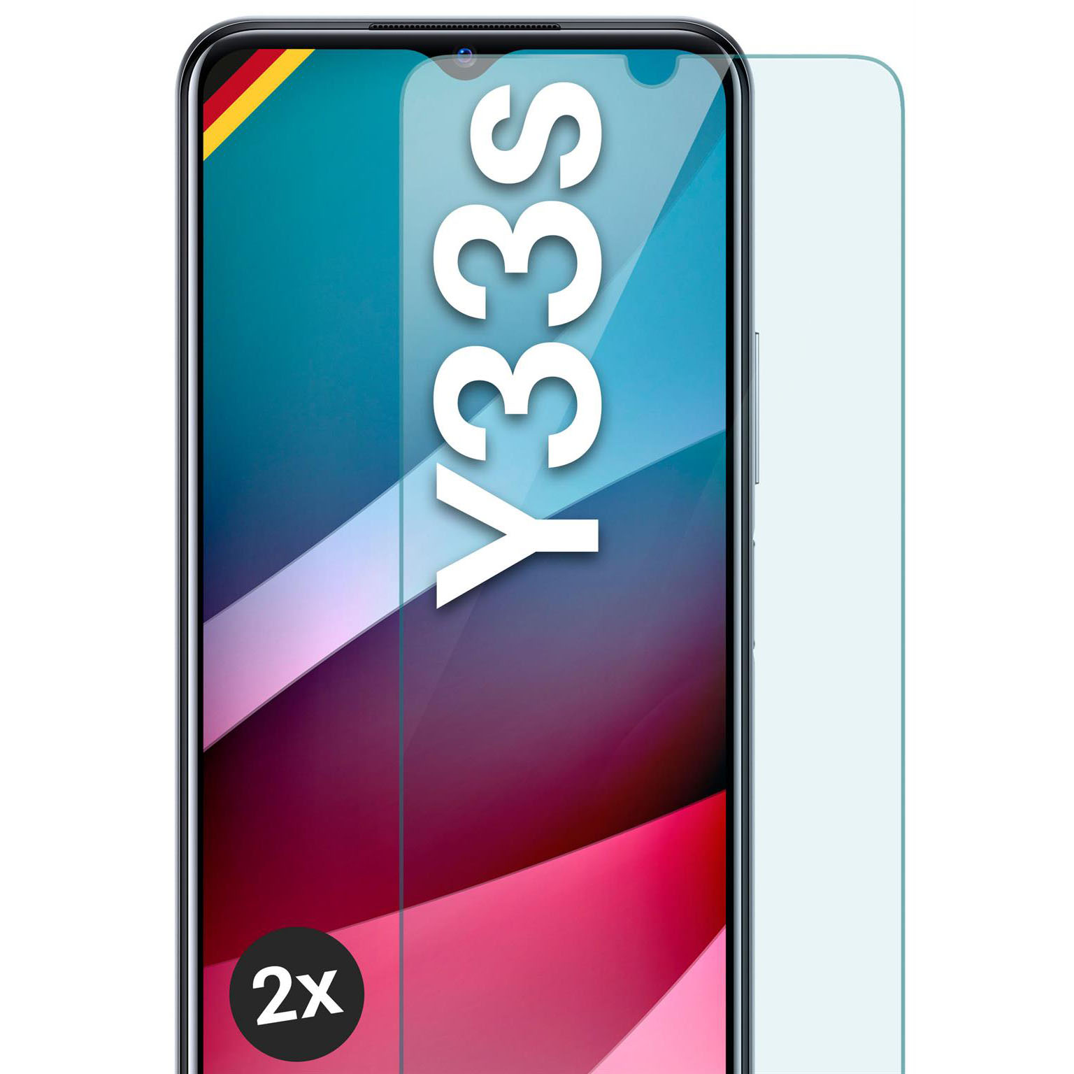 moex ShockProtect vivo Y33s Panzerglas Klar – undefined