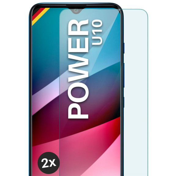 moex ShockProtect Wiko Power U10 Panzerglas Klar – Weiteres Produktbild 1