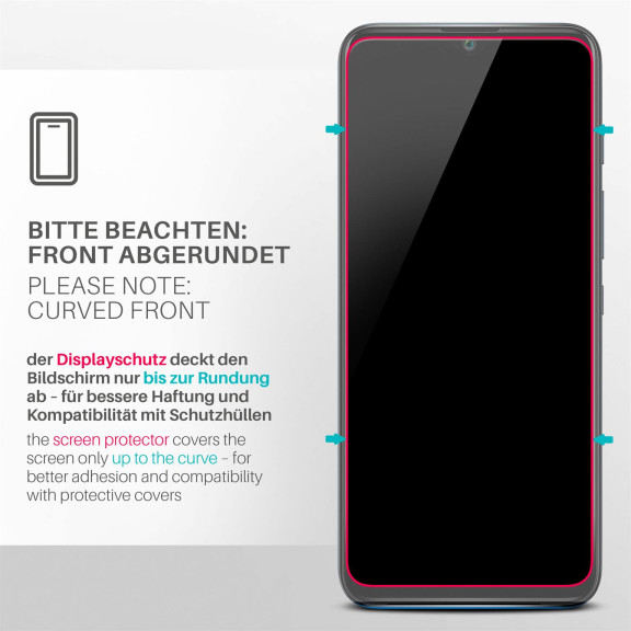 moex ShockProtect Wiko Power U10 Panzerglas Klar – Weiteres Produktbild 3