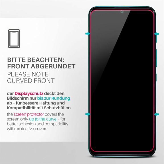 moex ShockProtect Wiko Power U30 Panzerglas Klar – Weiteres Produktbild 3