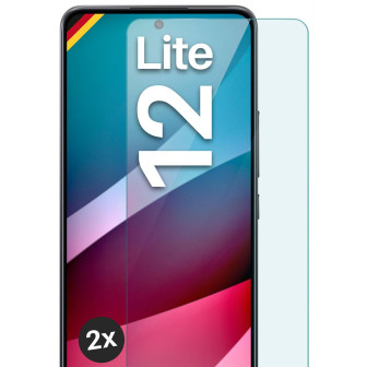 moex ShockProtect Xiaomi 12 Lite Panzerglas Klar – 2er Set