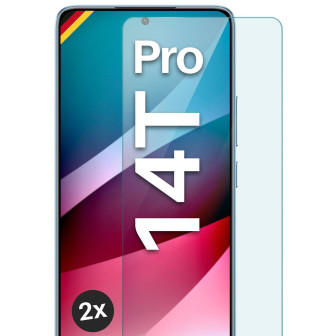 moex ShockProtect Xiaomi 14T Pro Panzerglas Klar – 2er Set