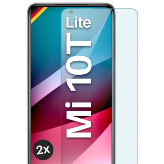 moex ShockProtect Xiaomi Mi 10T Lite Panzerglas Klar – 2er Set