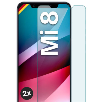 moex ShockProtect Xiaomi Mi 8 Panzerglas Klar – 2er Set moex ShockProtect Xiaomi Mi 8 Panzerglas Klar – 2er Set