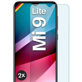 moex ShockProtect Xiaomi Mi 9 Lite Panzerglas Klar – 2er Set