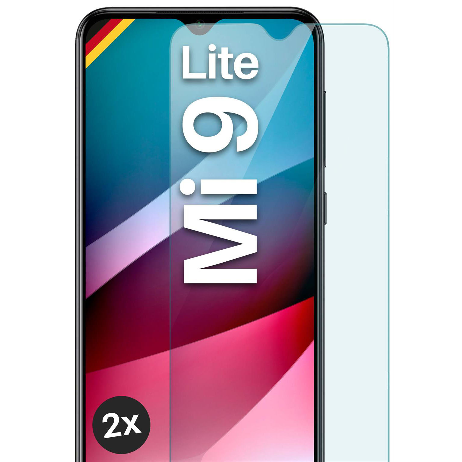 moex ShockProtect Xiaomi Mi 9 Lite Panzerglas Klar – Weiteres Produktbild 1 moex ShockProtect Xiaomi Mi 9 Lite Panzerglas Klar – Weiteres Produktbild 1