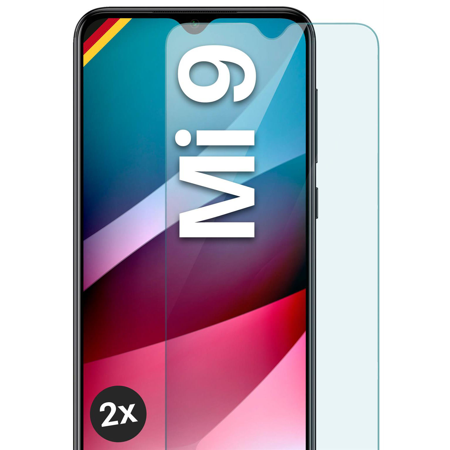 moex ShockProtect Xiaomi Mi 9 Panzerglas Klar – Weiteres Produktbild 1 moex ShockProtect Xiaomi Mi 9 Panzerglas Klar – Weiteres Produktbild 1