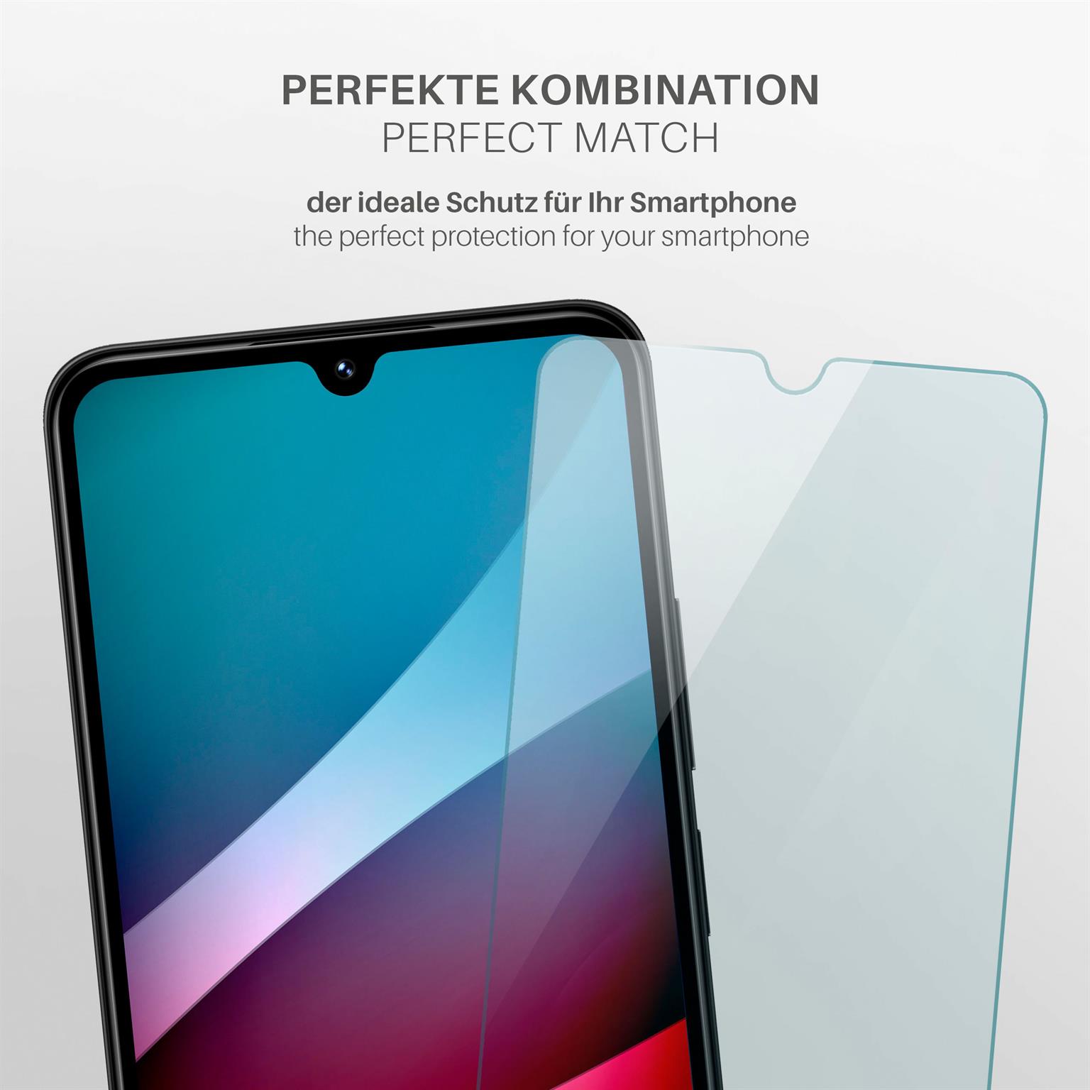 moex ShockProtect Poco C75 Panzerglas Klar – Weiteres Produktbild 3