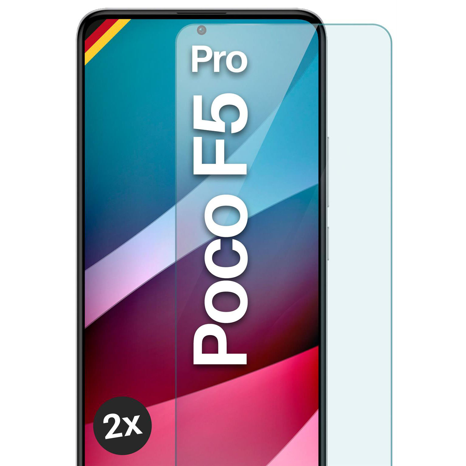 moex ShockProtect Poco F5 Pro Panzerglas Klar – undefined