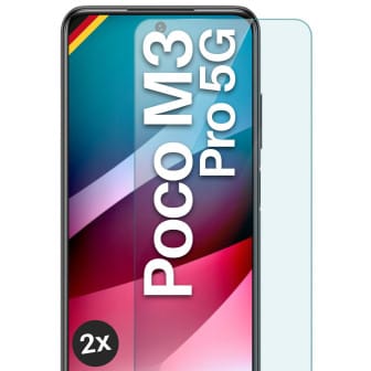 moex ShockProtect Poco M3 Pro 5G Panzerglas Klar – 2er Set moex ShockProtect Poco M3 Pro 5G Panzerglas Klar – 2er Set