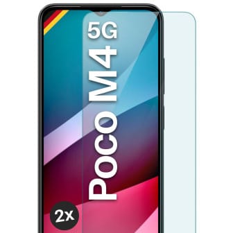 moex ShockProtect Poco M4 5G Panzerglas Klar – 2er Set moex ShockProtect Poco M4 5G Panzerglas Klar – 2er Set