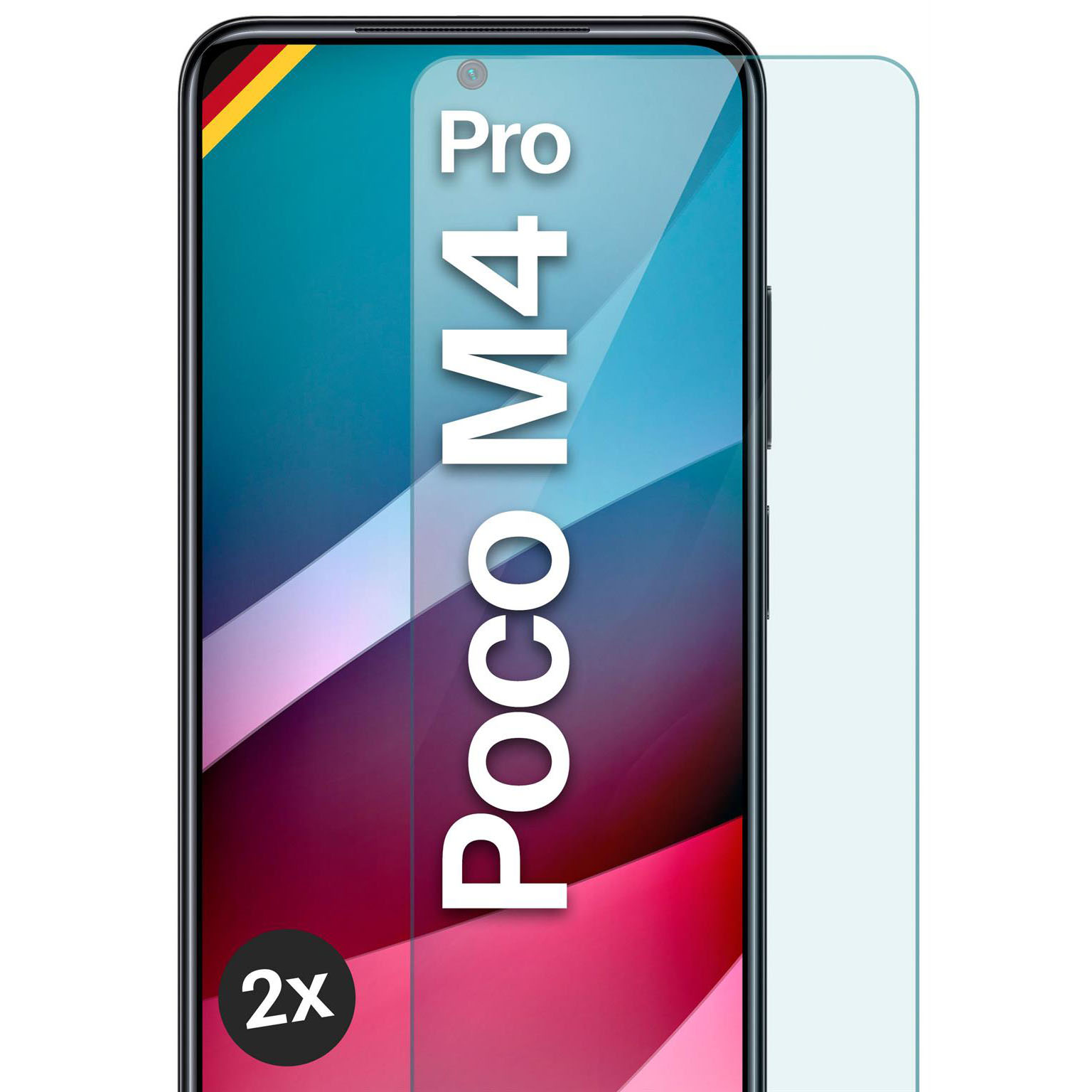 moex ShockProtect Poco M4 Pro Panzerglas Klar – undefined