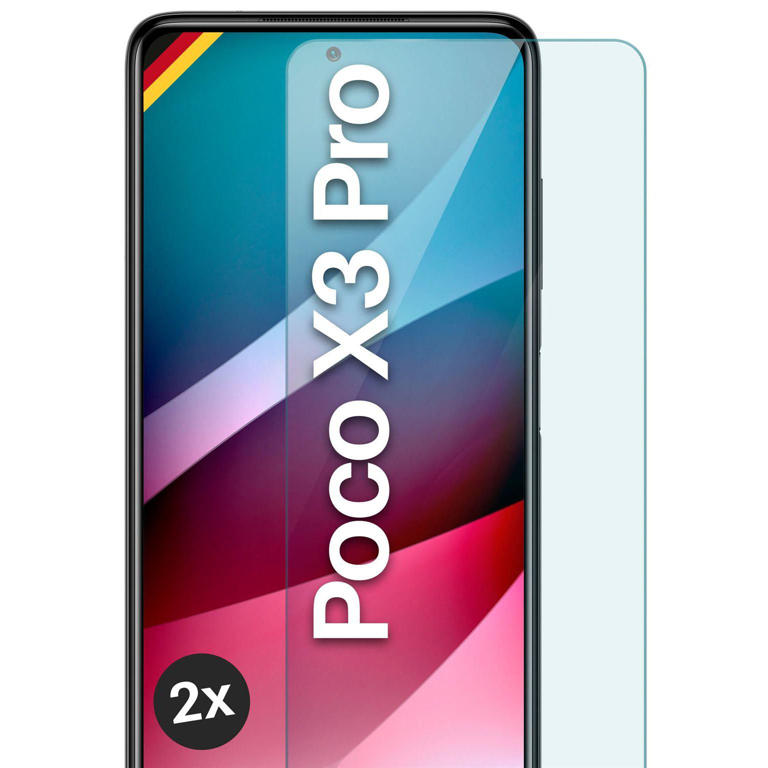 moex ShockProtect Poco X3 Pro Panzerglas Klar – undefined