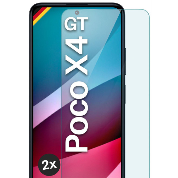 moex ShockProtect Poco X4 GT Panzerglas Klar – Weiteres Produktbild 1