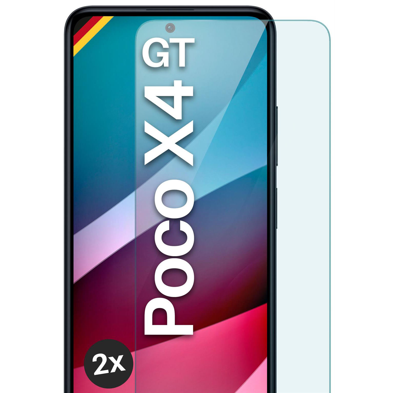 moex ShockProtect Poco X4 GT Panzerglas Klar – Weiteres Produktbild 1 moex ShockProtect Poco X4 GT Panzerglas Klar – Weiteres Produktbild 1