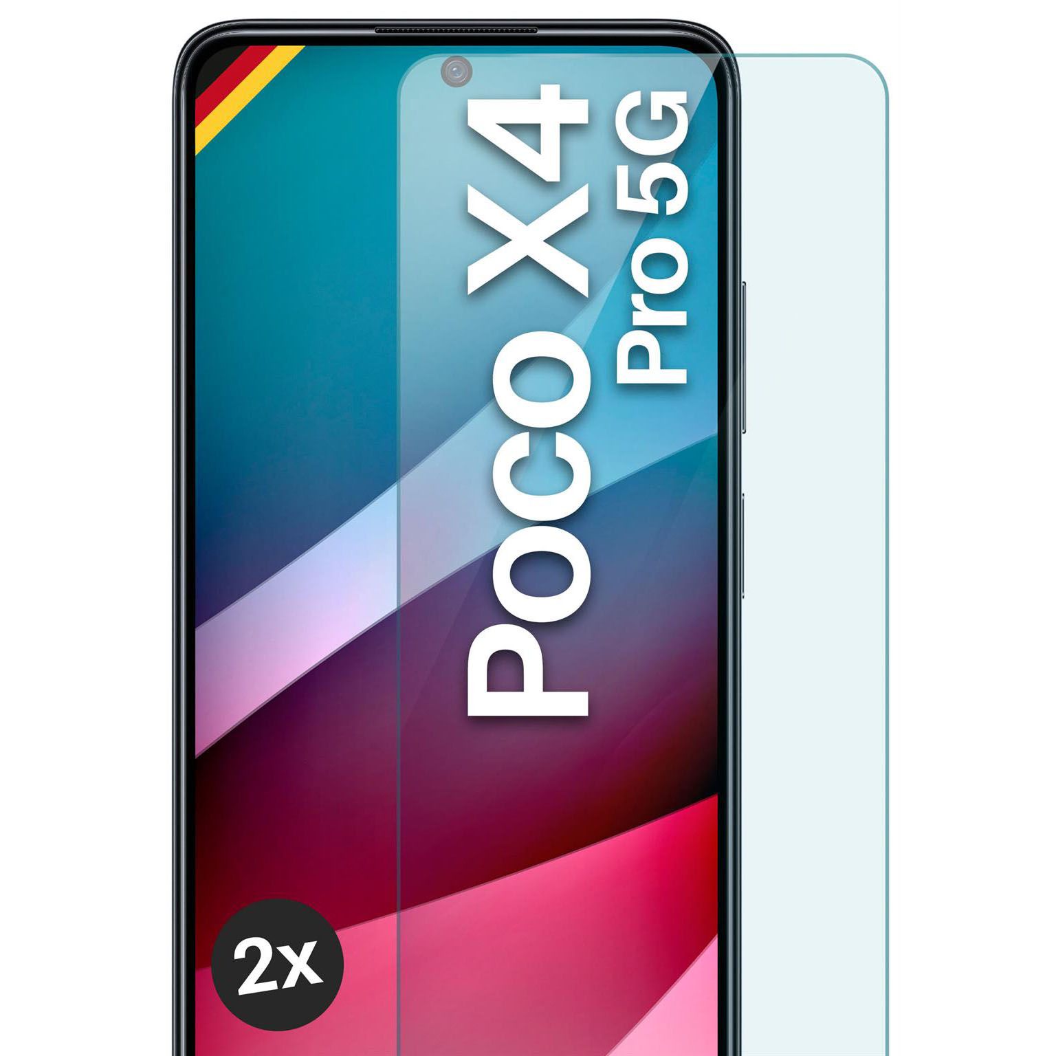moex ShockProtect Poco X4 Pro 5G Panzerglas Klar – Weiteres Produktbild 1 moex ShockProtect Poco X4 Pro 5G Panzerglas Klar – Weiteres Produktbild 1