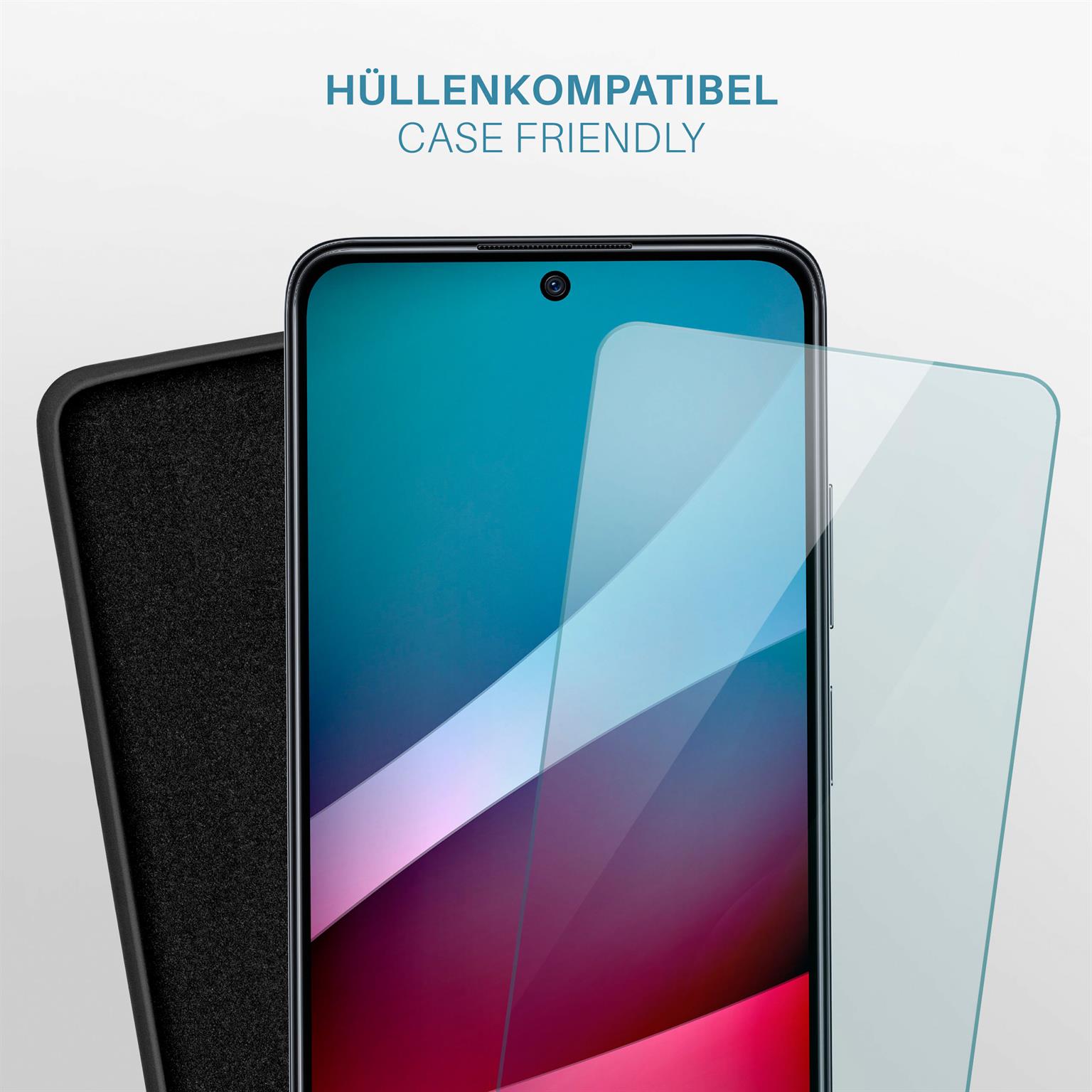 moex ShockProtect Poco X4 Pro 5G Panzerglas Klar – Weiteres Produktbild 6