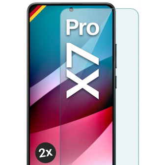 moex ShockProtect Poco X7 Pro Panzerglas Klar – 2er Set