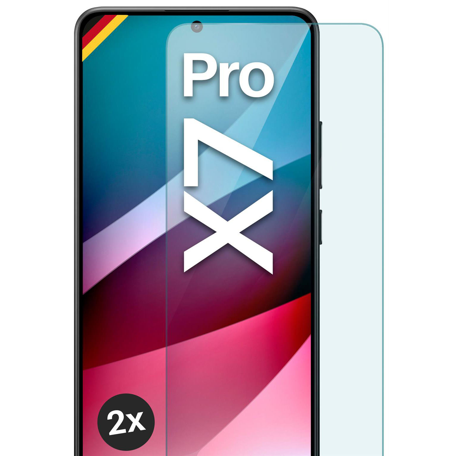 moex ShockProtect Poco X7 Pro Panzerglas Klar – undefined