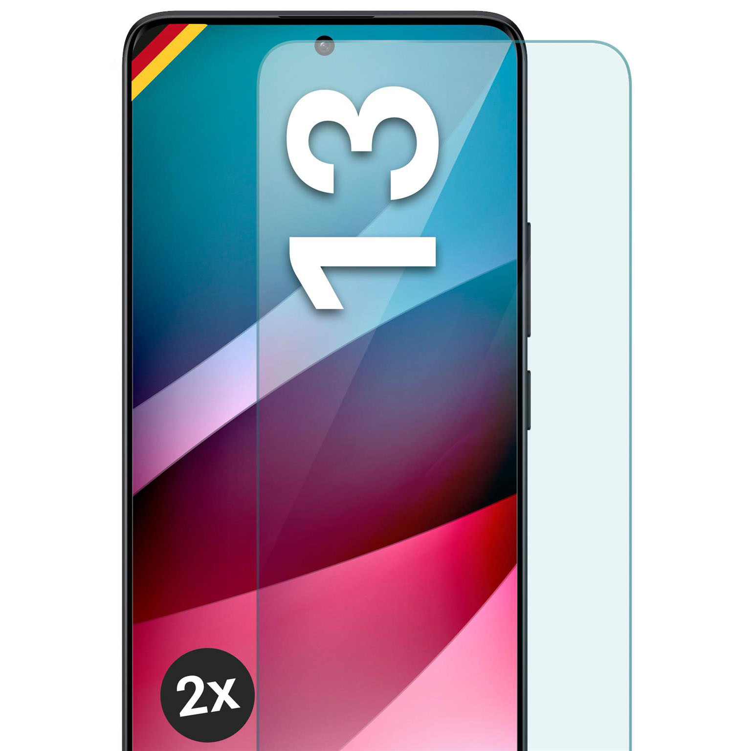 moex ShockProtect Redmi 13 Panzerglas Klar – undefined