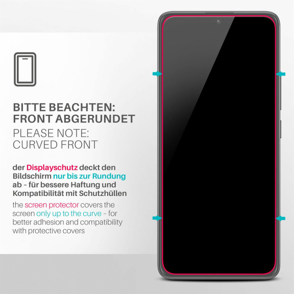 moex ShockProtect Redmi 13 Panzerglas Klar – Weiteres Produktbild 3