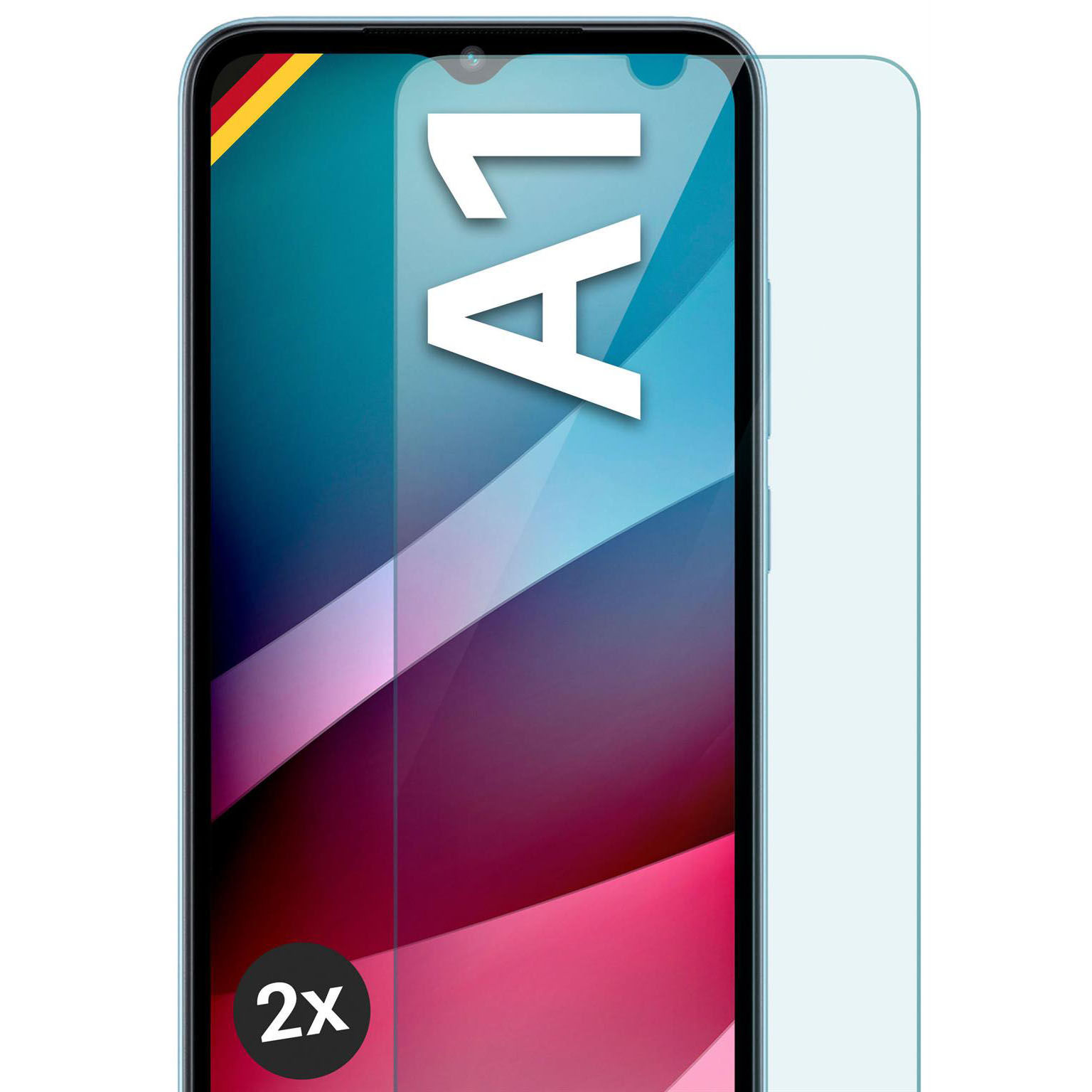 moex ShockProtect Redmi A1 Panzerglas Klar – Weiteres Produktbild 1 moex ShockProtect Redmi A1 Panzerglas Klar – Weiteres Produktbild 1