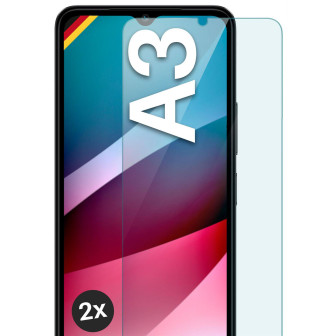 moex ShockProtect Redmi A3 Panzerglas Klar – 2er Set