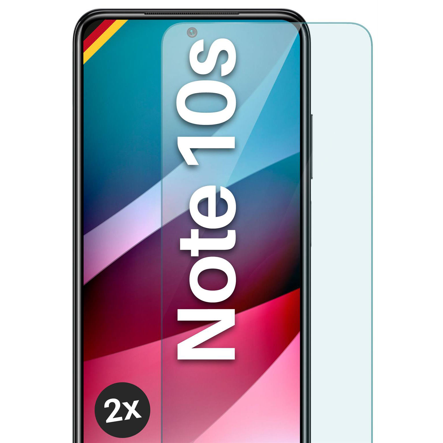 moex ShockProtect Redmi Note 10S Panzerglas Klar – undefined