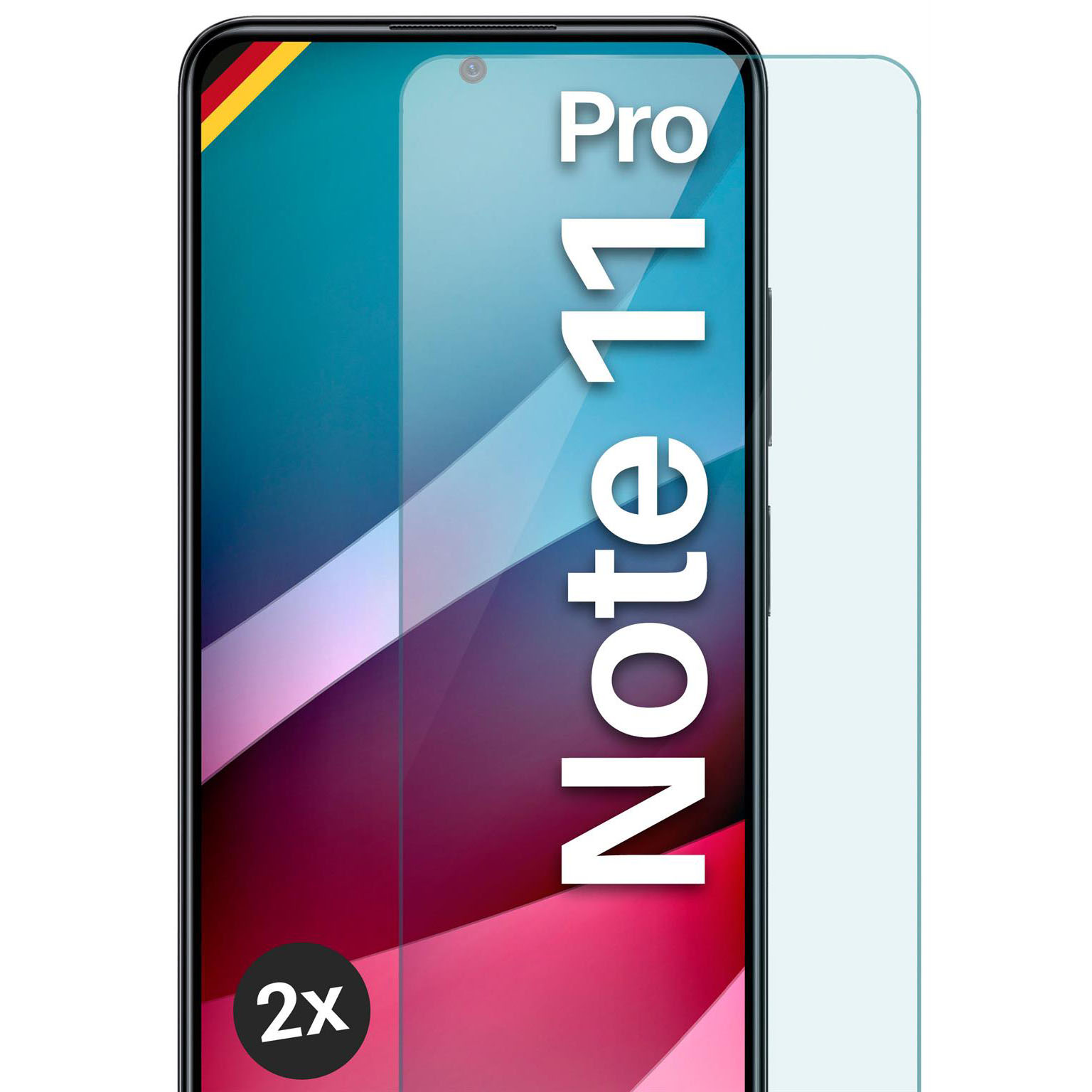 moex ShockProtect Redmi Note 11 Pro Panzerglas Klar – undefined