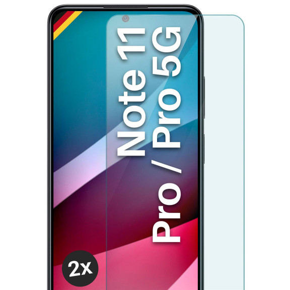 moex ShockProtect Redmi Note 11 Pro 5G Panzerglas Klar – Weiteres Produktbild 1