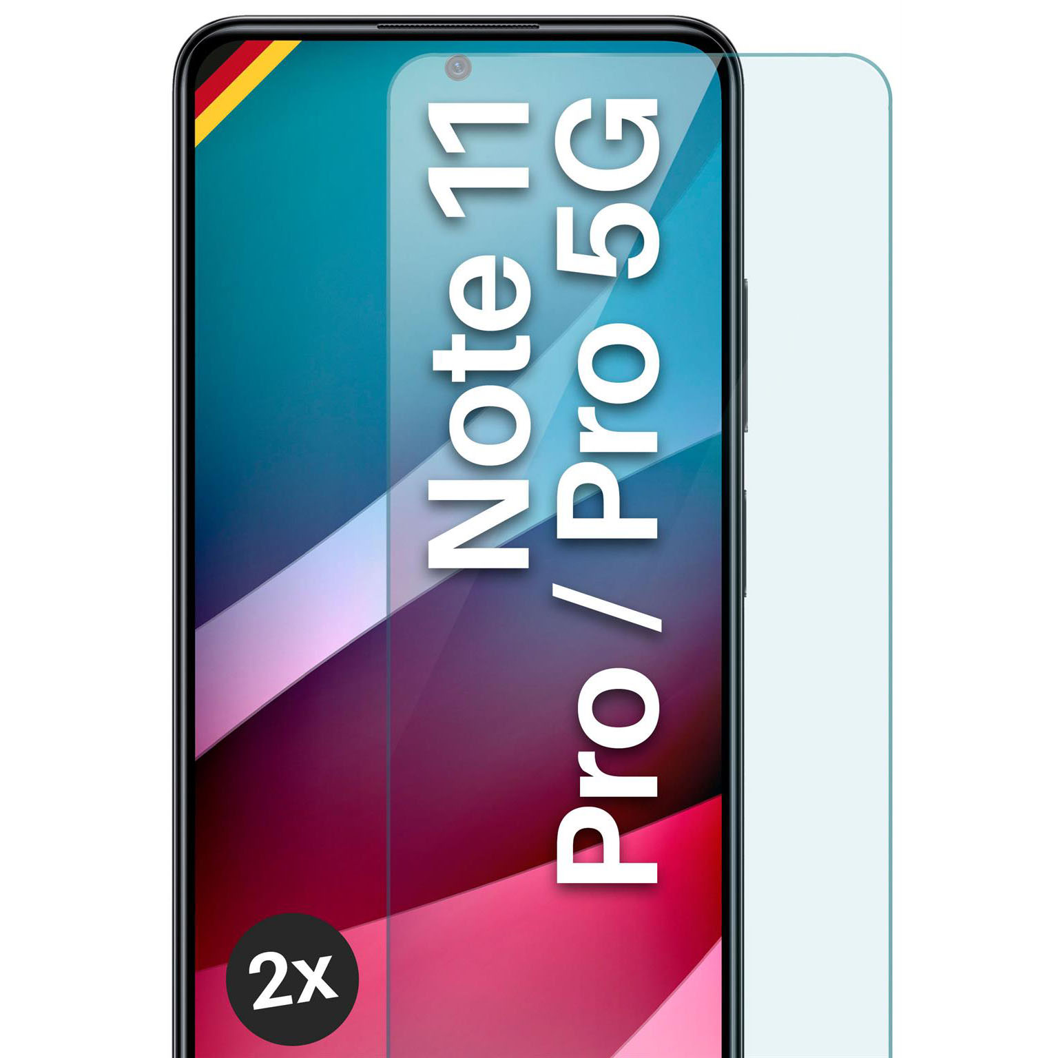 moex ShockProtect Redmi Note 11 Pro 5G Panzerglas Klar – Weiteres Produktbild 1 moex ShockProtect Redmi Note 11 Pro 5G Panzerglas Klar – Weiteres Produktbild 1