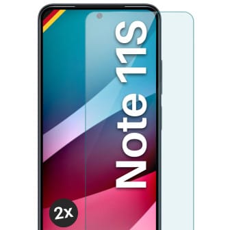 moex ShockProtect Redmi Note 11S Panzerglas Klar – 2er Set moex ShockProtect Redmi Note 11S Panzerglas Klar – 2er Set