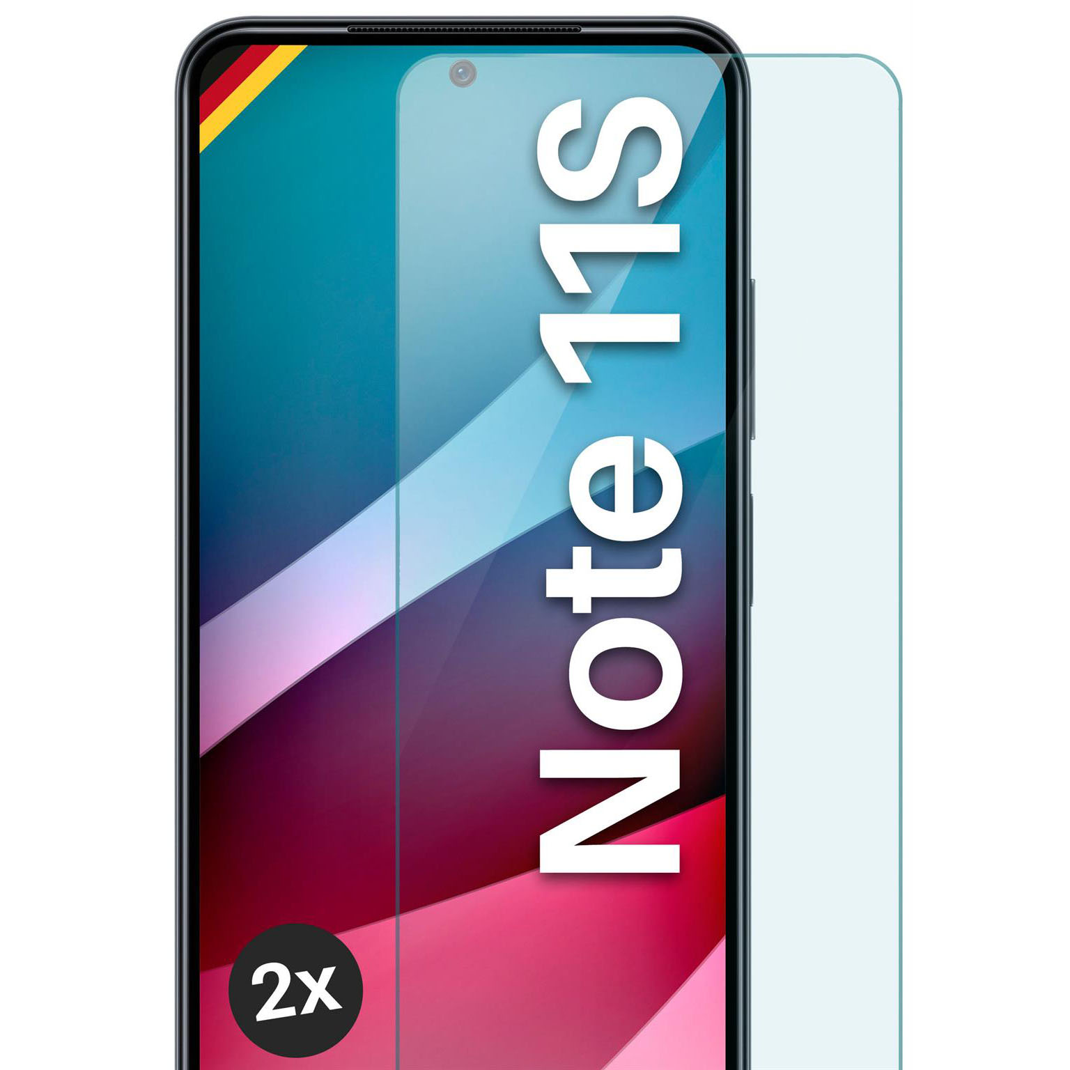 moex ShockProtect Redmi Note 11S Panzerglas Klar – Weiteres Produktbild 1 moex ShockProtect Redmi Note 11S Panzerglas Klar – Weiteres Produktbild 1