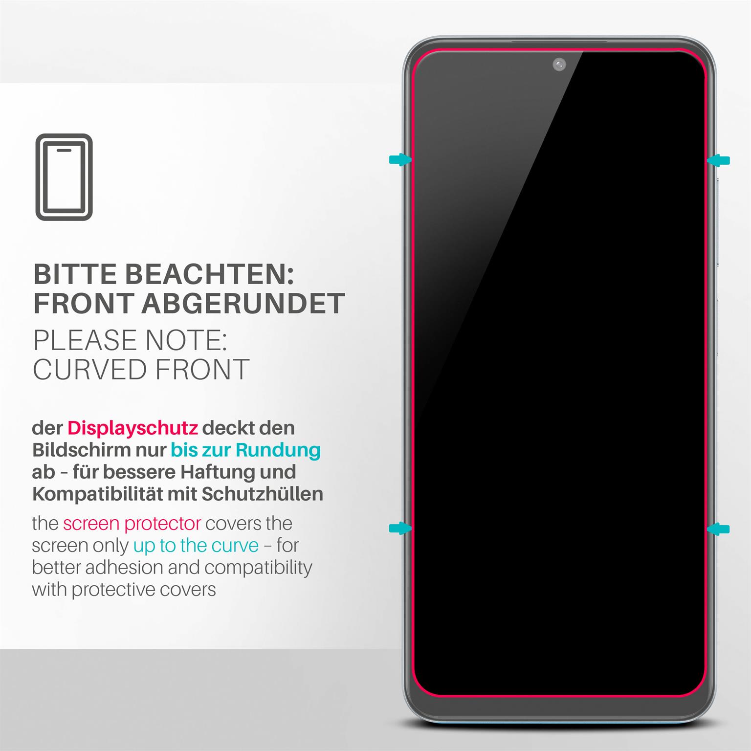 moex ShockProtect Redmi Note 12 5G Panzerglas Klar – Weiteres Produktbild 3 moex ShockProtect Redmi Note 12 5G Panzerglas Klar – Weiteres Produktbild 3