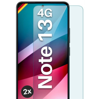 moex ShockProtect Redmi Note 13 (4G) Panzerglas Klar – 2er Set