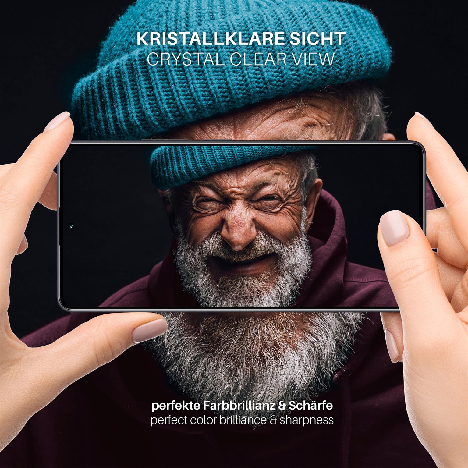 moex ShockProtect Redmi Note 13 Pro (4G) Panzerglas Klar – Weiteres Produktbild 5