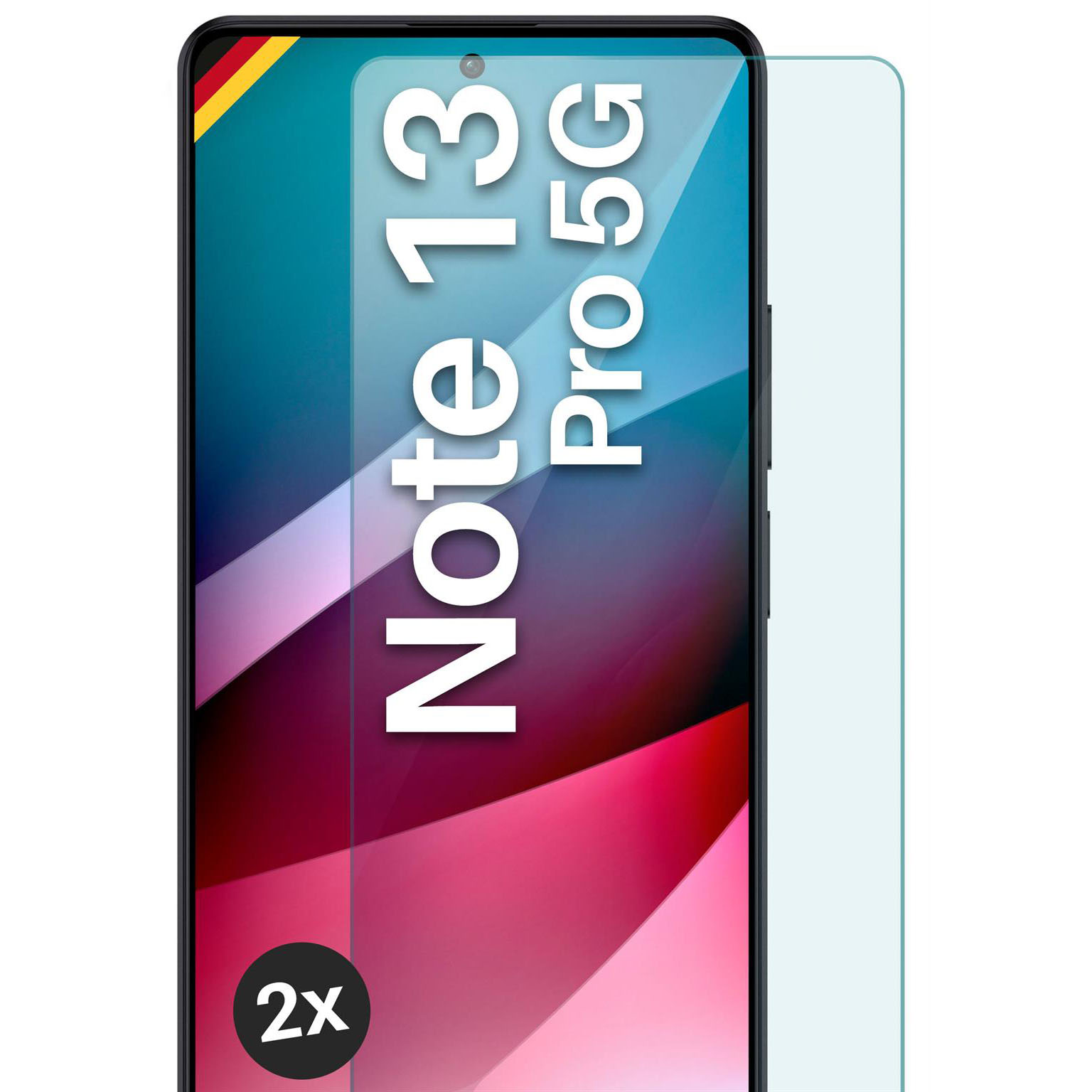 moex ShockProtect Redmi Note 13 Pro 5G Panzerglas Klar – undefined