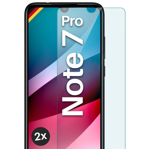 moex ShockProtect Redmi Note 7 Pro Panzerglas Klar – Weiteres Produktbild 1