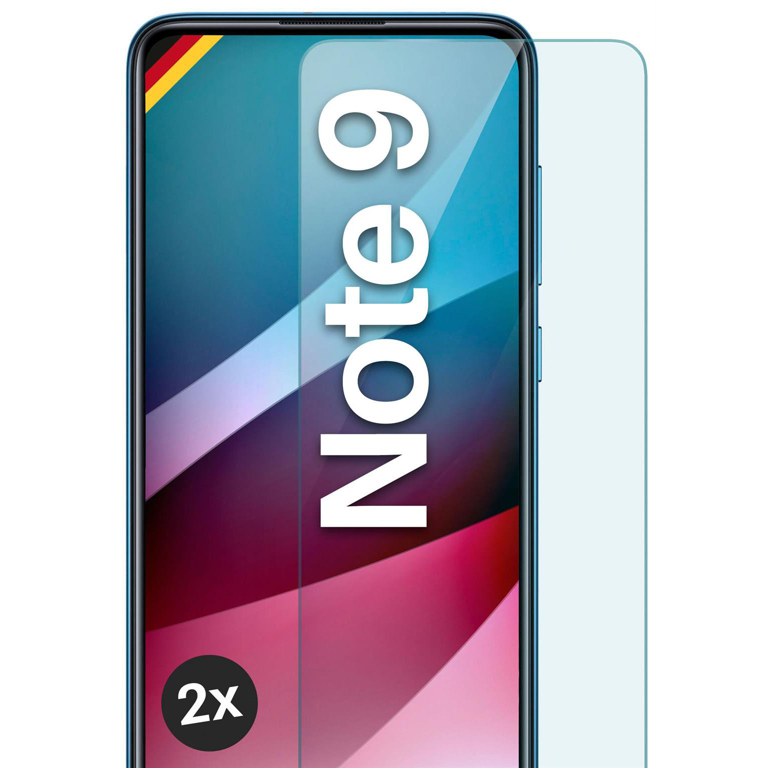 moex ShockProtect Redmi Note 9 Panzerglas Klar – Weiteres Produktbild 1 moex ShockProtect Redmi Note 9 Panzerglas Klar – Weiteres Produktbild 1