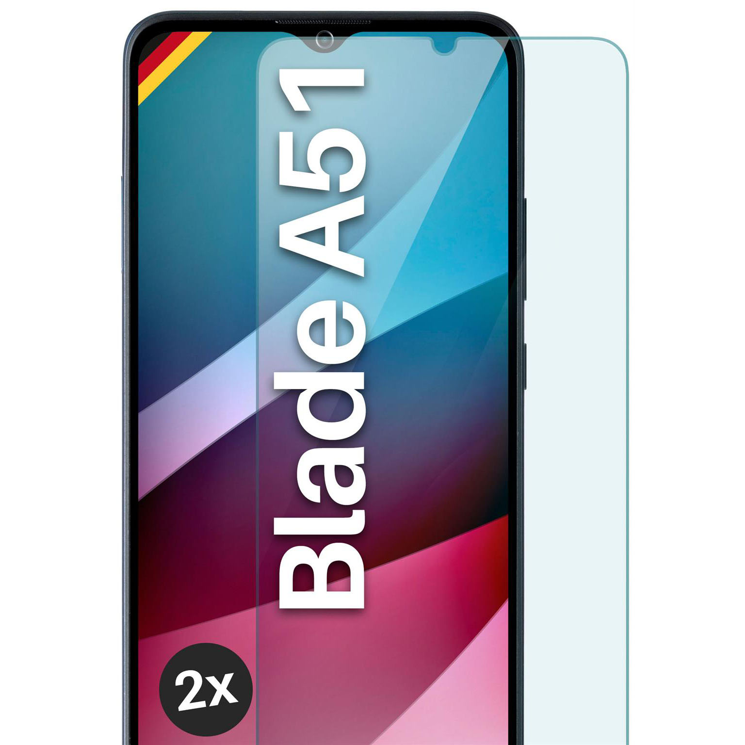 moex ShockProtect ZTE Blade A51 Panzerglas Klar – Weiteres Produktbild 1 moex ShockProtect ZTE Blade A51 Panzerglas Klar – Weiteres Produktbild 1