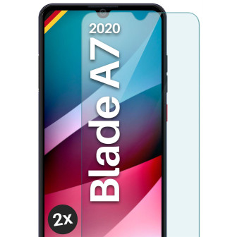 moex ShockProtect ZTE Blade A7 2020 Panzerglas Klar – 2er Set