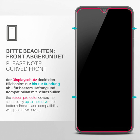 moex ShockProtect ZTE Blade A7 2020 Panzerglas Klar – Weiteres Produktbild 3