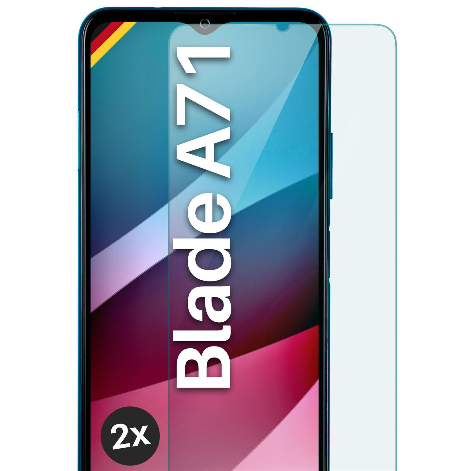 moex ShockProtect ZTE Blade A71 Panzerglas Klar – Weiteres Produktbild 1 moex ShockProtect ZTE Blade A71 Panzerglas Klar – Weiteres Produktbild 1