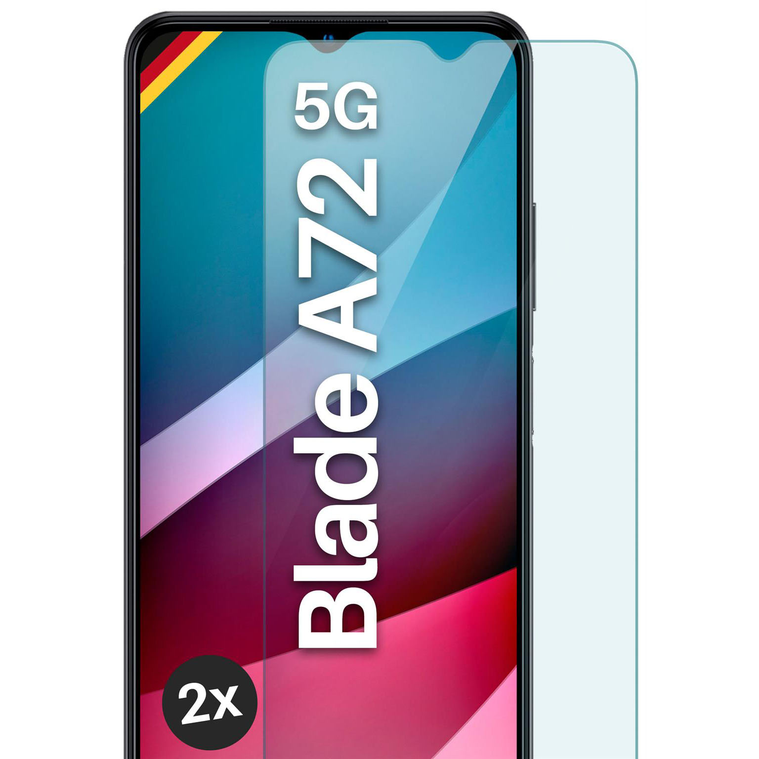 moex ShockProtect ZTE Blade A72 5G Panzerglas Klar – Weiteres Produktbild 1 moex ShockProtect ZTE Blade A72 5G Panzerglas Klar – Weiteres Produktbild 1